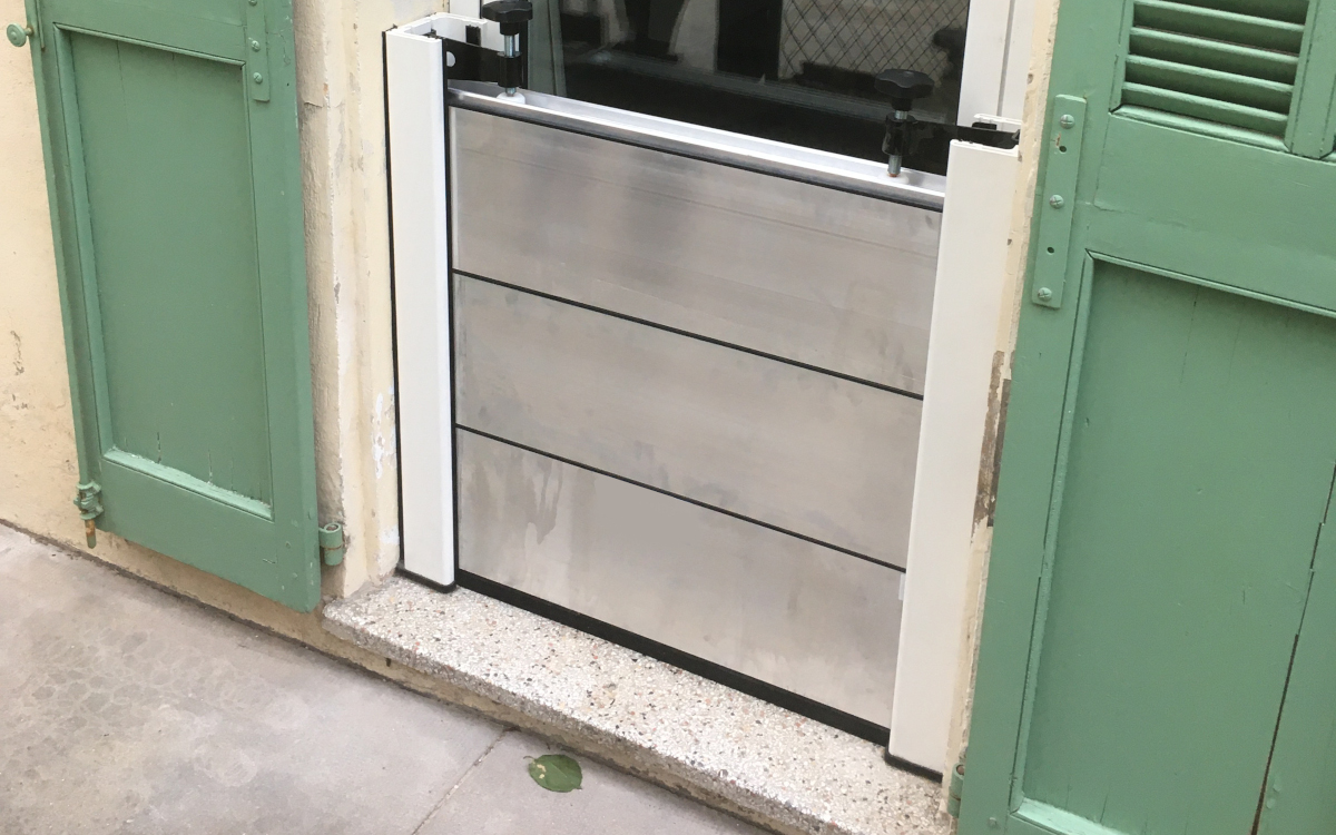 Installation d'un batardeau